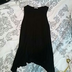 Flowy crew neck cotton dress